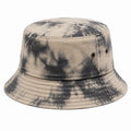 Sombrero pescador talla única de tejido gris/beige con efecto lavado y ojales - estilo casual